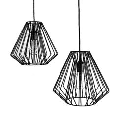 SUSPENDED LOFT 4 LAMP