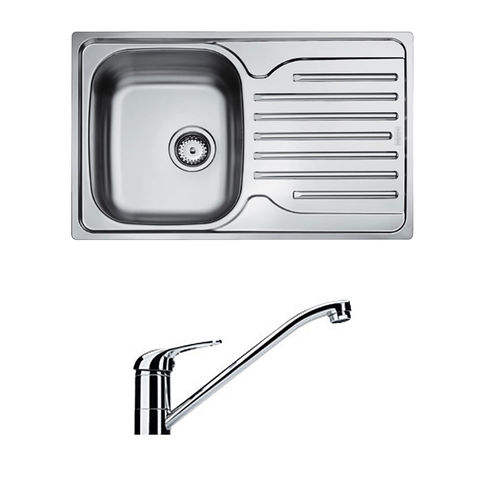 Sink PXL 611-78 decor Franke + Mixer Narew 35 chrome Franke (101.0265.029)