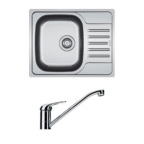 Sink PXL 611-60 decor Franke + Mixer Narew 35 chrome Franke (101.0265.026)