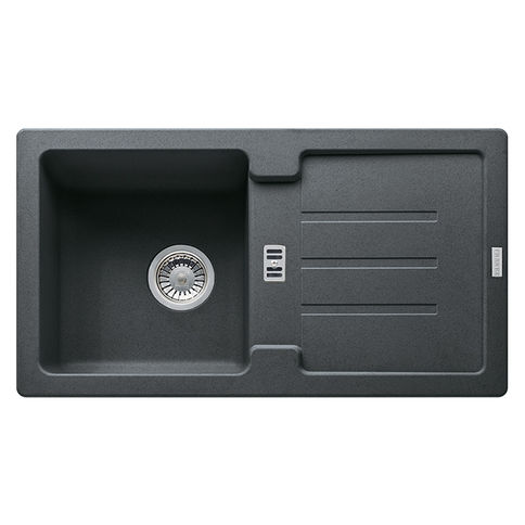 Sink with siphon granite STG 614-78 graphite Franke (114.0327.905)