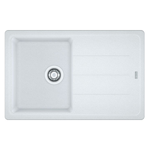 Sink with siphon granite BFG 611-78 white Franke (114.0258.042)