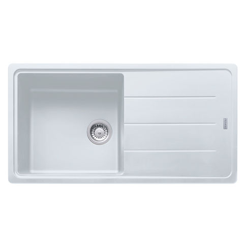 Sink with siphon granite BFG 611-97 white Franke (114.0363.934)