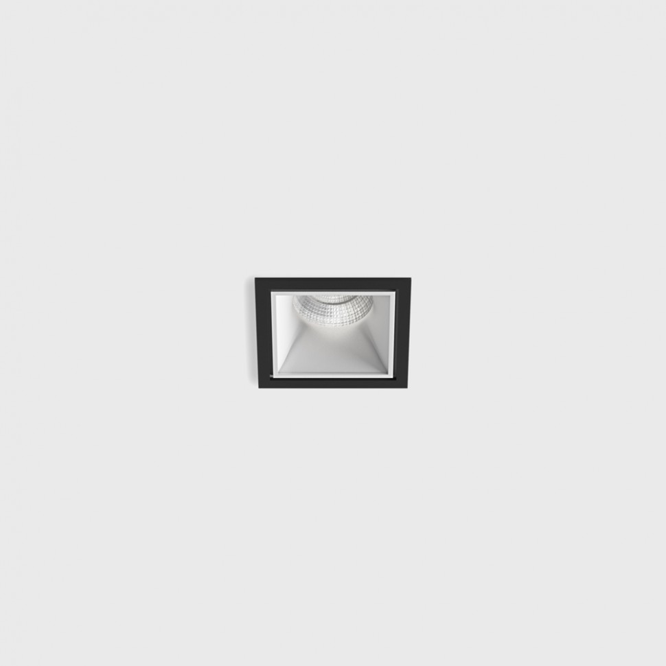 CELL, L90mm, W90mm, H82mm, LED 9W, 3000К, белый/черный