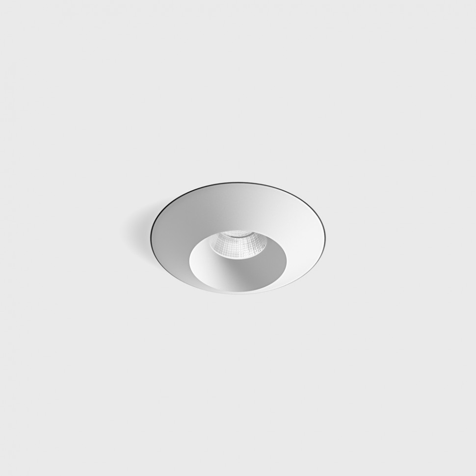 UNI TRIMLESS 2, D155mm, K86mm, LED 15W, 3000K, valge (01.1810.15.830.WH)