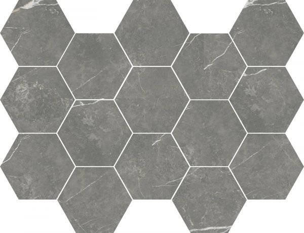 LITTLETON GRAPHITE POLISHED 32,5x22,5 HEX