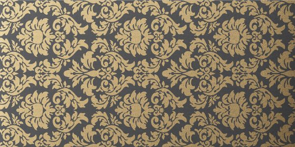 DAMASK BLACK-ORO GLOSSY 60x120