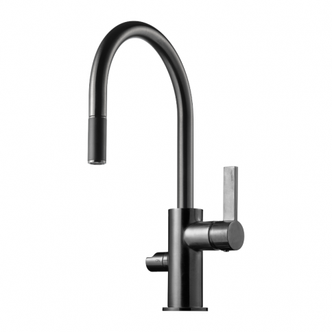 Tapwell ARM 385 Brushed Black Chrome