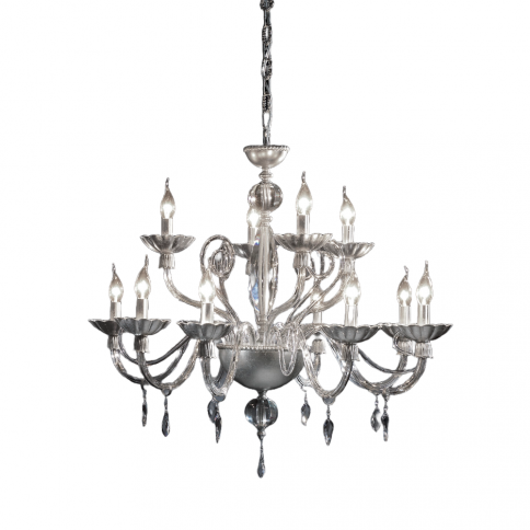 Euroluce Florentia L8+4 Silver