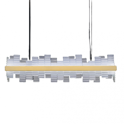 Euroluce Focus 116x25 Satiin läbipaistev