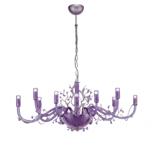 Euroluce Hanami Ellipse L12 Violett