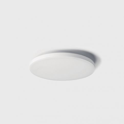 BRIGHT M, D300mm, h39mm, LED 24W/18W/10W, 3000K/4000K, IP20, valge