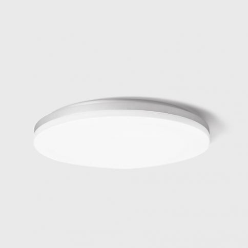 FLAT R3, D400mm, h65mm, LED 32W/24W, 3000K/4000K, IP54, valge