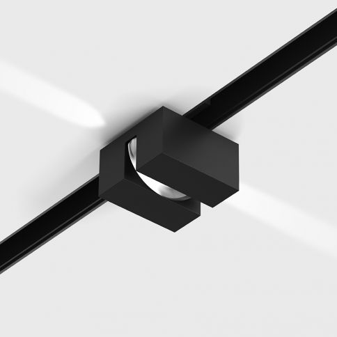 IN_LINE WIN, 77x77mm, H44mm, 3W LED, 3000K, 27°, чёрный