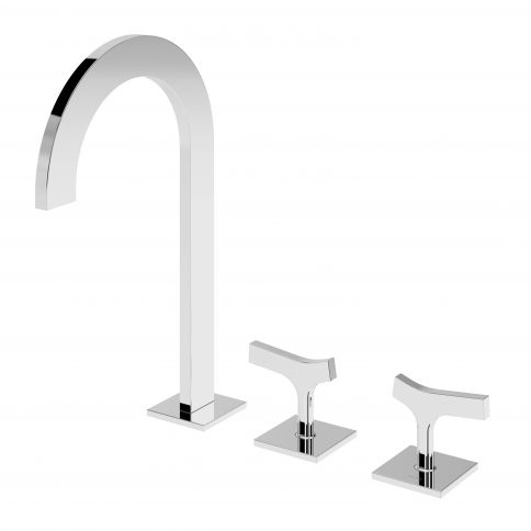 Bruma Royale 3-отверстный смеситель для раковины Утренний туман