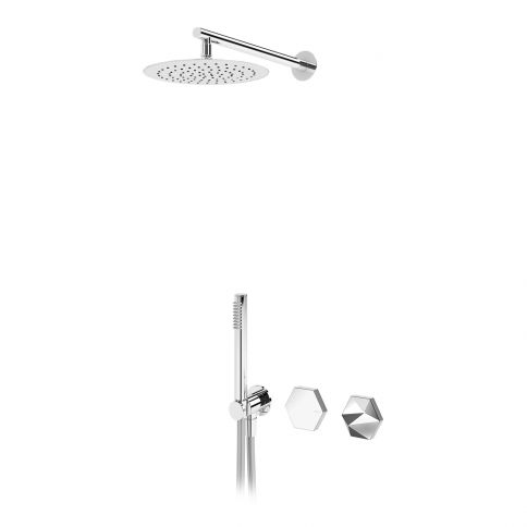 Bruma Utopia Progressiivne dušikomplekt dušipeaga Ø250 mm ja käsidušiga, Gunmetal