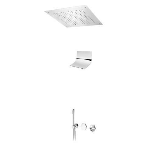 Bruma Utopia Progressiivne dušikomplekt koos peadusšiga, Luna kaskaaddušiga ja käsidušiga, kroomitud