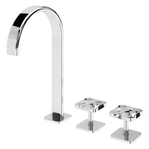 Bruma Navy 3-auguline kraan pesuvalamule, kroom