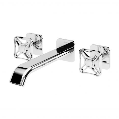 Bruma Navy 3-auguline sisseehitatud kraan pesuvalamule, Hommikune udu