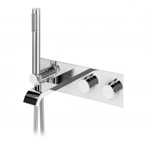 Bruma Breeze Termostaatsegisti VenusQ Edge vanni jooksutoru ja käsidušiga, Päikeseloojang