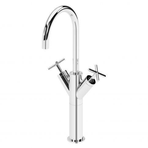 Bruma Hera Segisti vabalt seisvatele valamutele, pöörleva väljalasketoruga, Hommikune udu