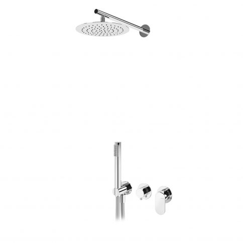 Bruma Spring Komplekt dušipeaga Ø250 mm ja Elo käsidušiga, Gunmetal