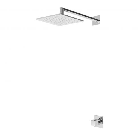 Bruma Escudo Dušikomplekt ABS-laedušiga 200x200 mm, Hommikune udu