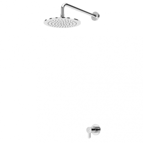 Bruma Leaf Komplekt ABS dušipeaga Ø230 mm, Kroom