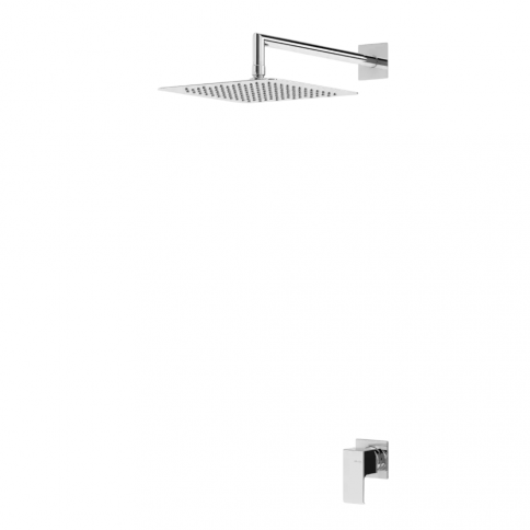 Bruma Linea Dušikomplekt ABS dušiotsikuga 200x200 mm, Öötaevas