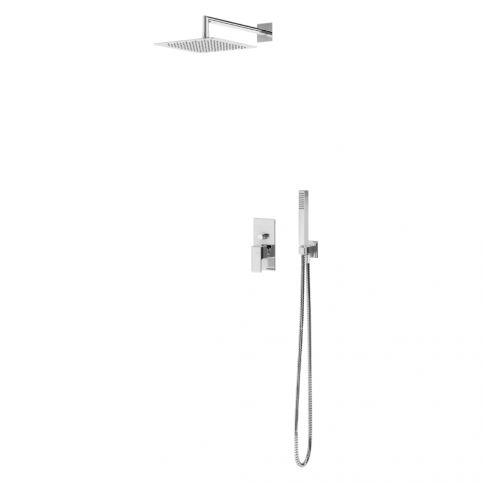 Bruma Linea Komplekt ABS dušiotsikuga 200x200 mm ja Quadra käsidušikomplektiga, Öötaevas